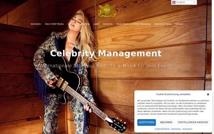 Screenshot of k-ent.de