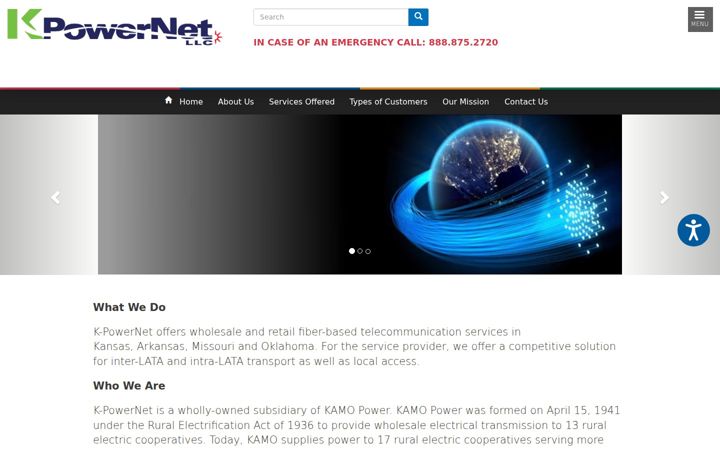 Screenshot van k-powernet.com