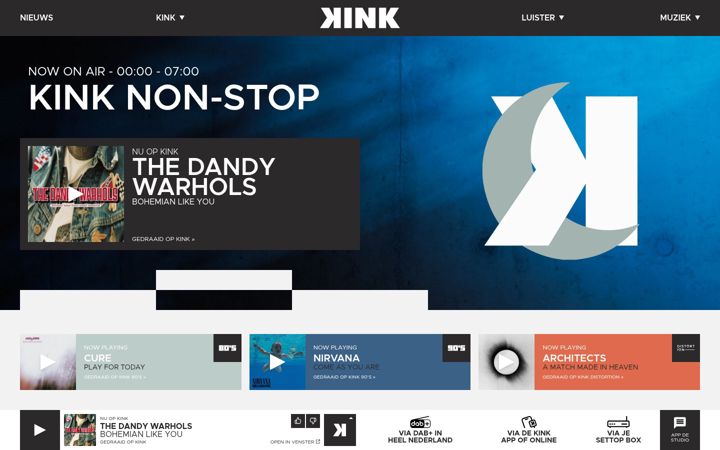 Screenshot of k-rock.nl