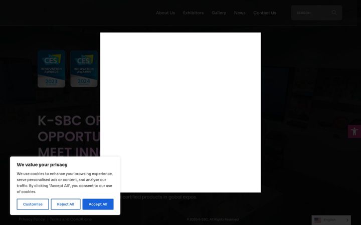 Screenshot of k-sbc.net