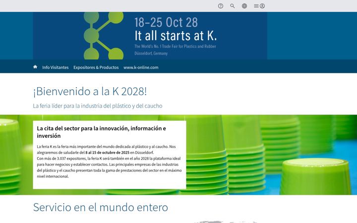 Screenshot of k-tradefair.es