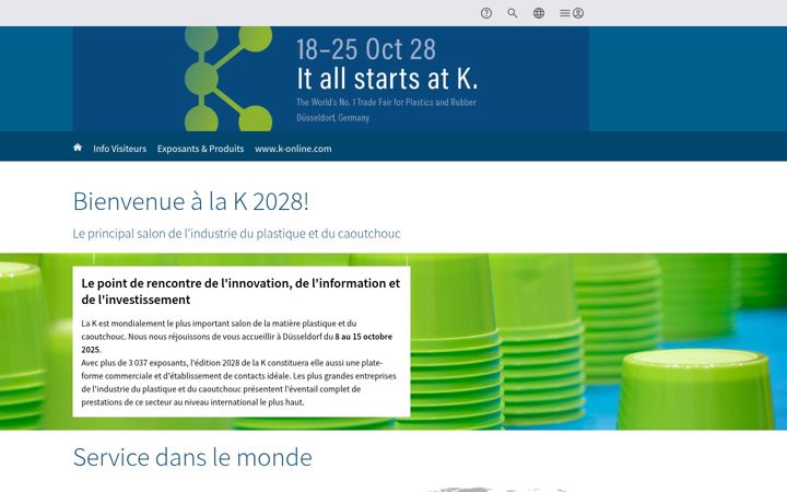 Screenshot of k-tradefair.fr