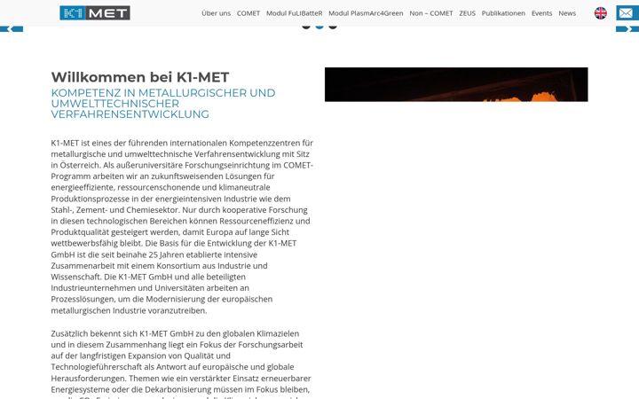 Screenshot of k1-met.com