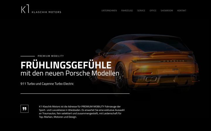 Screenshot of k1klaschik-motors.com