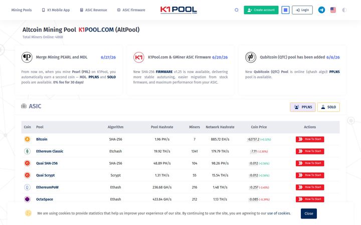 k1pool.com