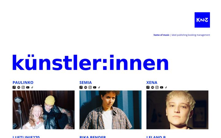 Screenshot of k22-music.net