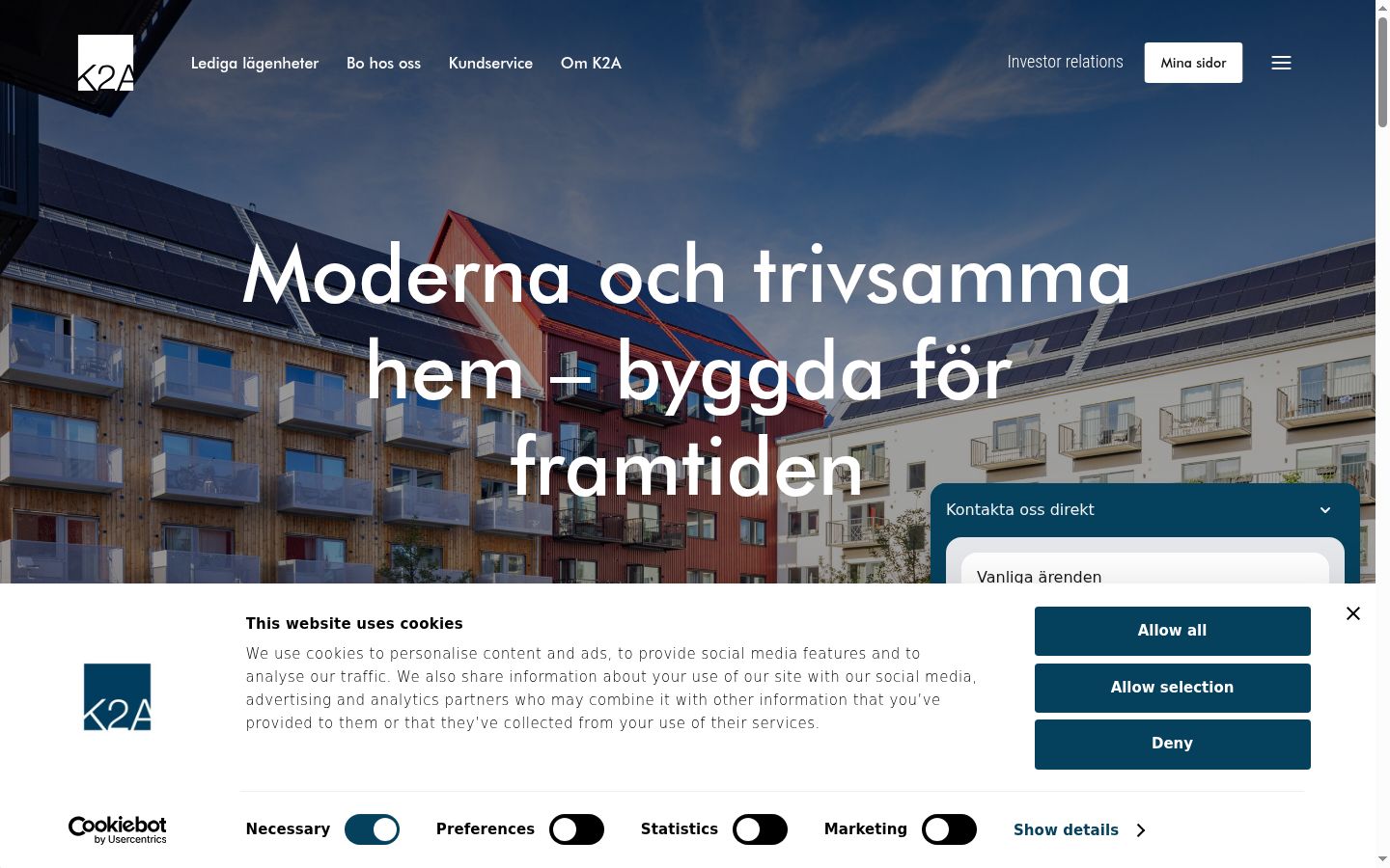 Screenshot tal-banner tal-kunsens muri qabel kwalunkwe interazzjoni