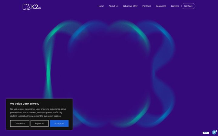 Screenshot of k2aimed.com