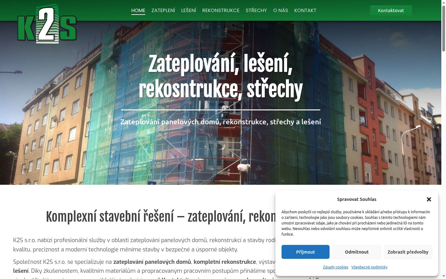 Snimka zaslona bannera za privolu prikazanog prije bilo kakve interakcije