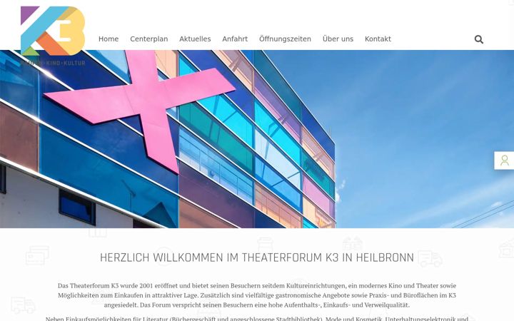 Screenshot of k3-heilbronn.de