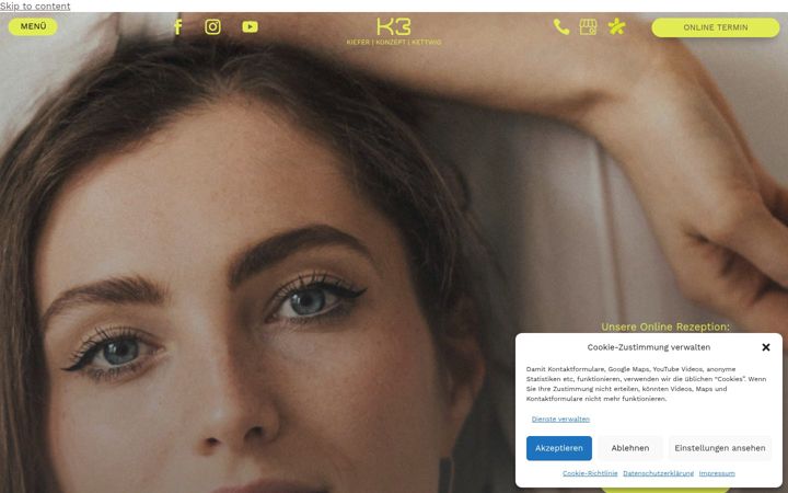 Screenshot of k3-kfo.de