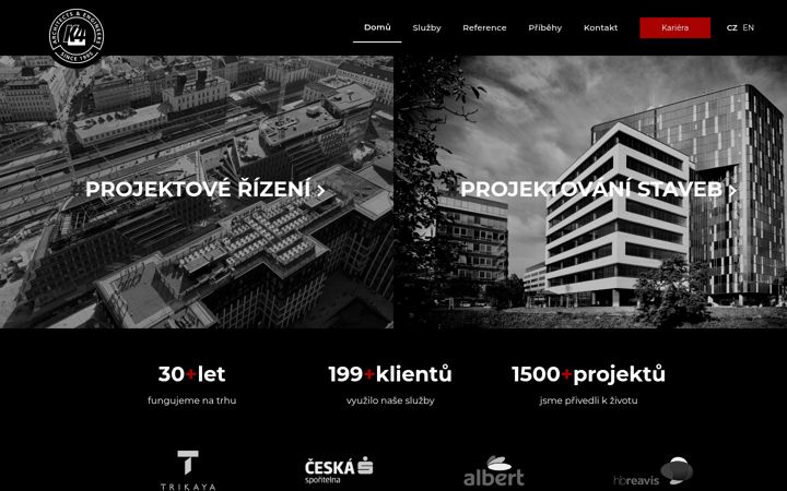 Screenshot of k4.cz