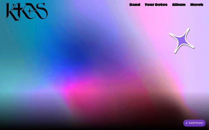 Screenshot of k4osoficial.com