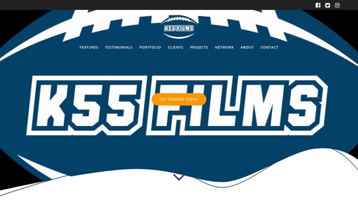Screenshot of k55films.de