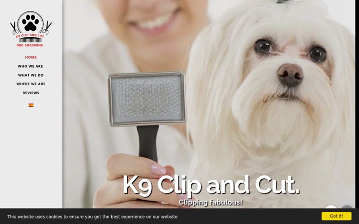 Screenshot of k9clipandcut.com