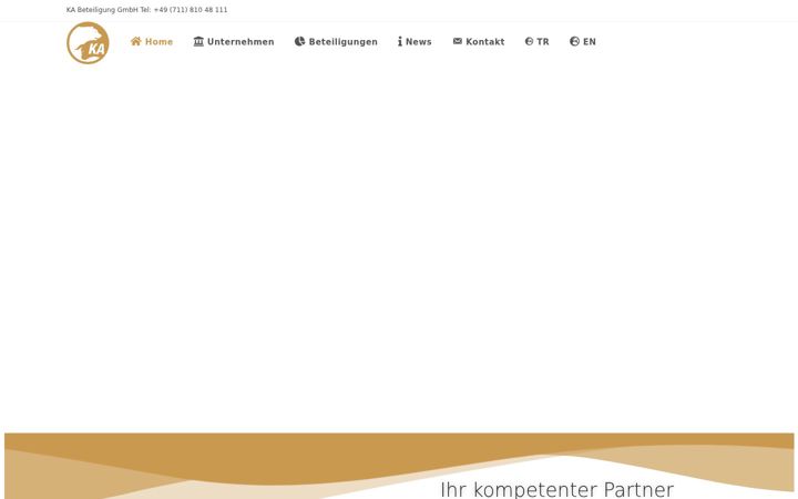 Screenshot of ka-beteiligung.de