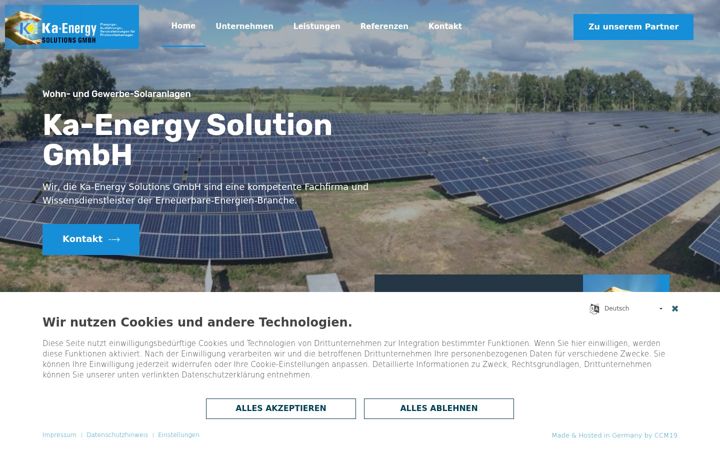 Screenshot of ka-energy.com