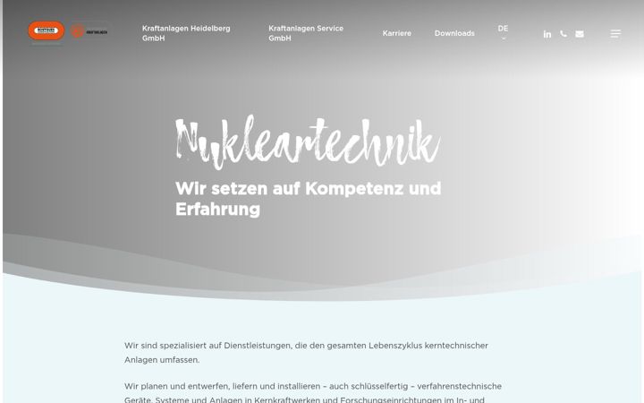 Screenshot of ka-heidelberg.de