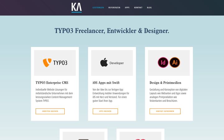 Screenshot of ka-mediendesign.de