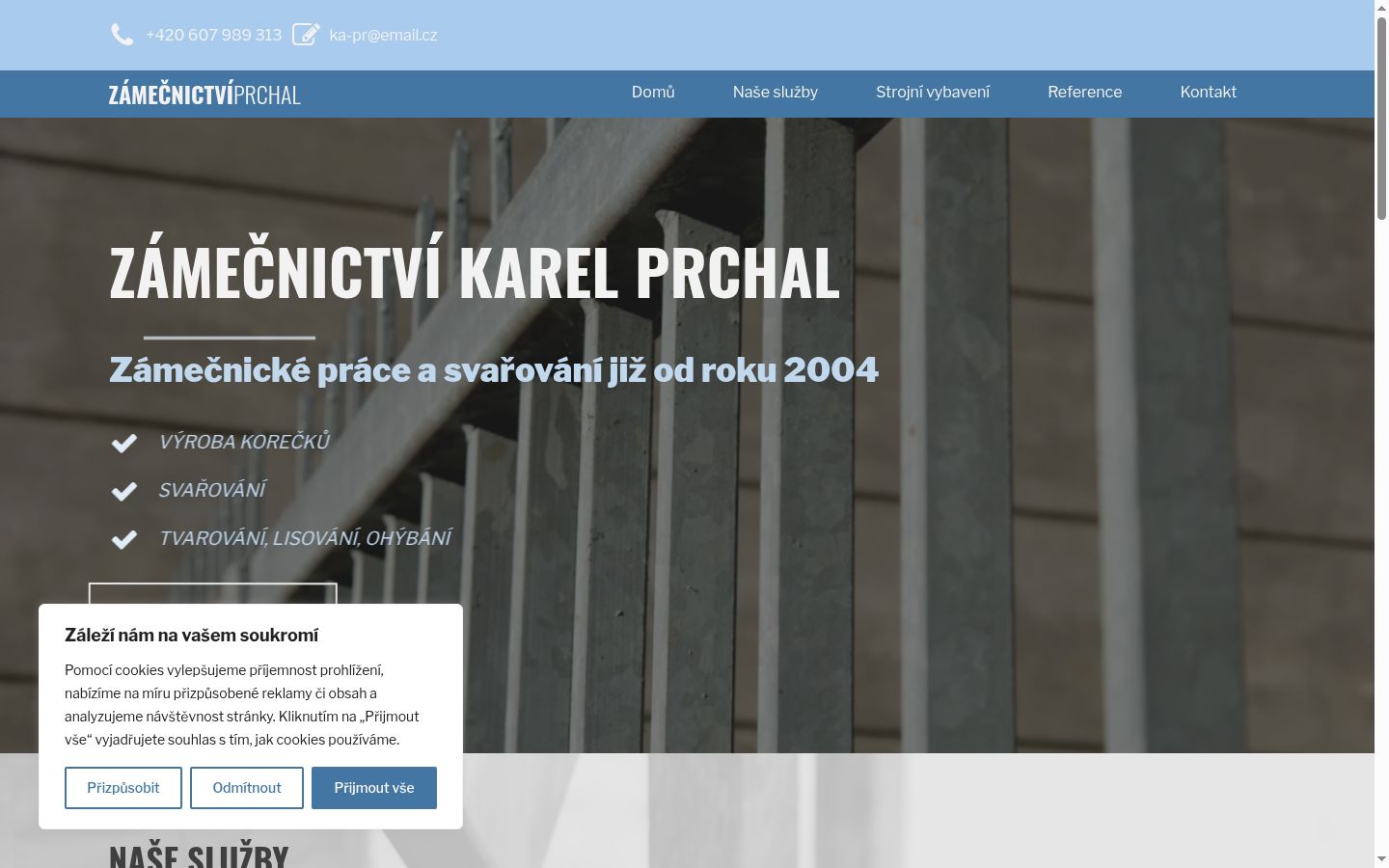 Zrzut ekranu banera zgody wyświetlanego przed jakąkolwiek interakcją