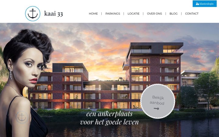 Screenshot of kaai33.be