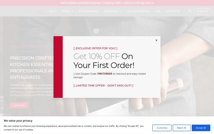 Screenshot of kaamut.com
