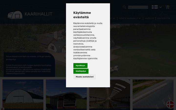 Screenshot of kaarihallit.com