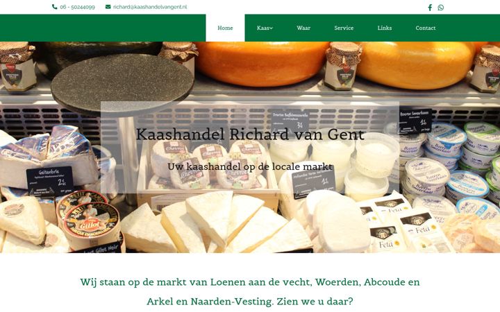 Screenshot of kaashandelvangent.nl