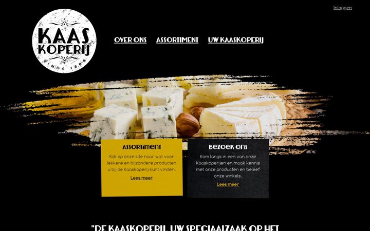 Screenshot of kaaskoperij.nl