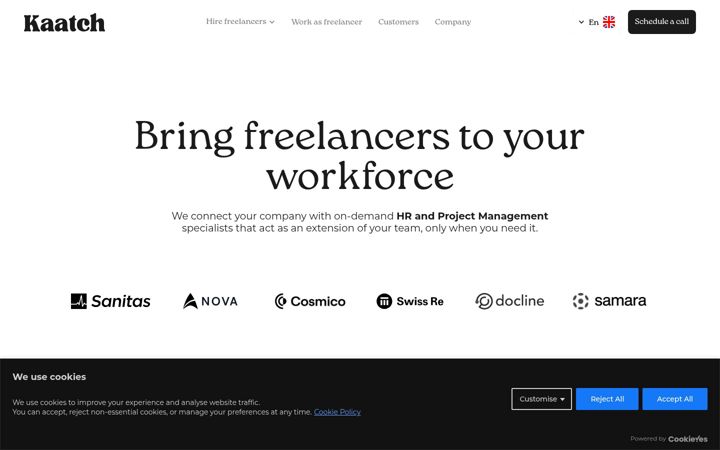 Screenshot of kaatch.co