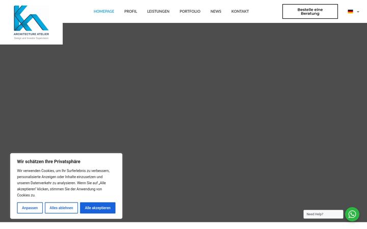 Screenshot of kaatelier.de