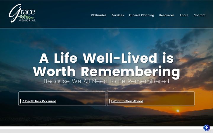 Screenshot of kaatzfunerals.com