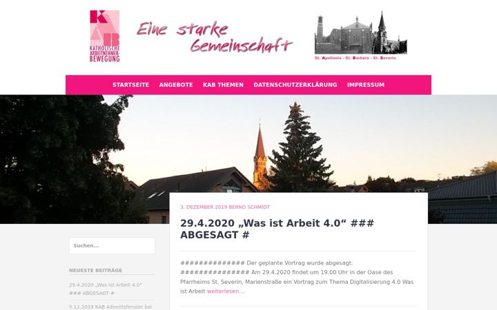 Screenshot of kab-abs.de