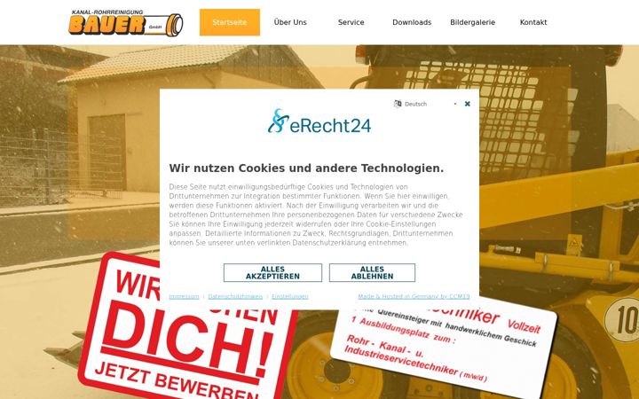Screenshot of kaba-gmbh.de