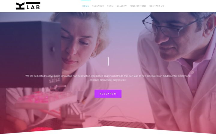 Screenshot of kabakova-lab.com