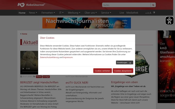 Screenshot of kabeljournal.de