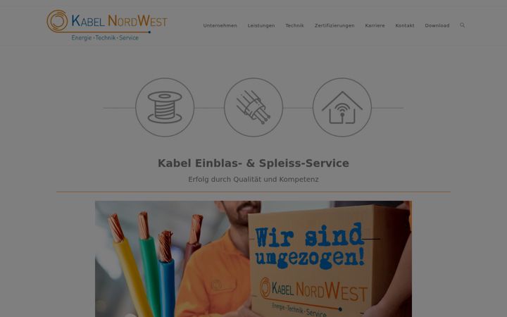 Screenshot of kabelnordwest.de