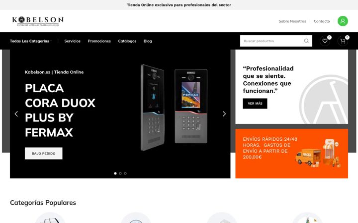 Screenshot of kabelson.es