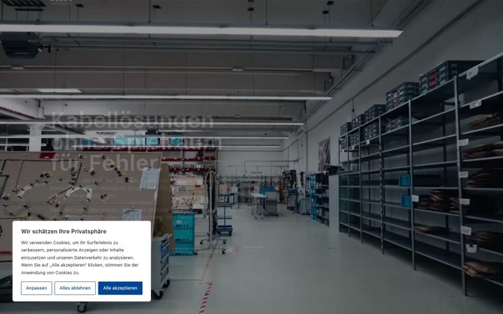 Screenshot of kabeltechnik-kiel.de