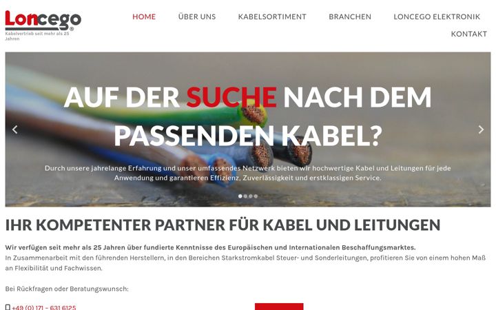 Screenshot of kabelvertrieb24.com