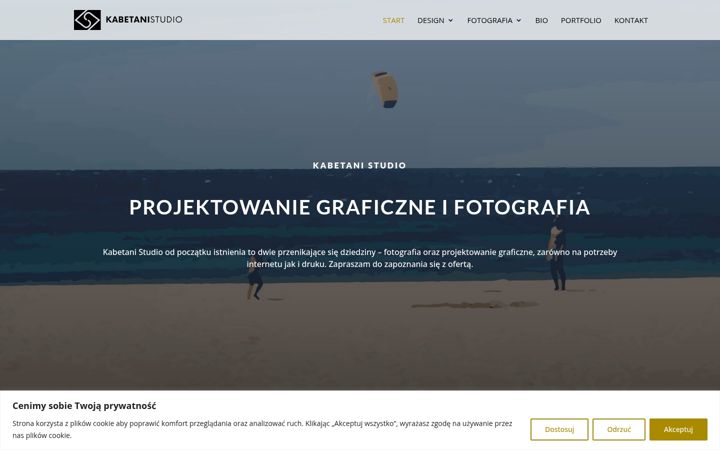 Screenshot of kabetanistudio.pl
