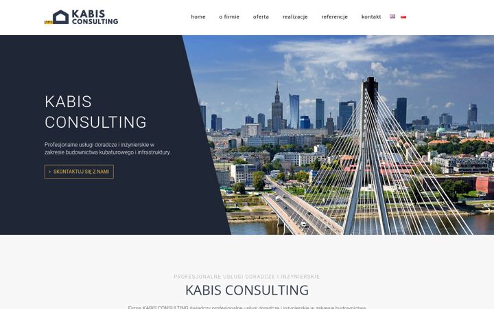 Screenshot of kabisconsulting.com.pl