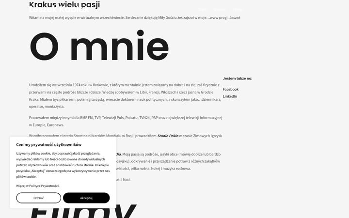 Screenshot of kablak.pl