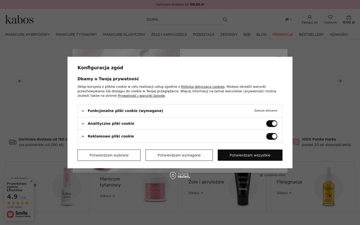Screenshot of kabos.pl