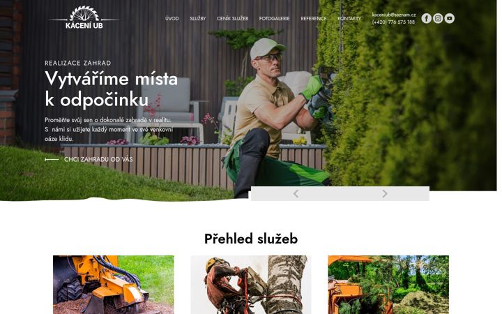 Képernyőkép: kaceniub.cz