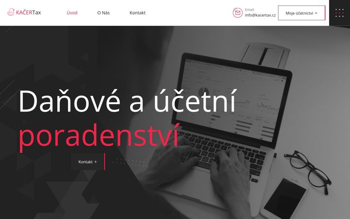 Screenshot of kacertax.cz
