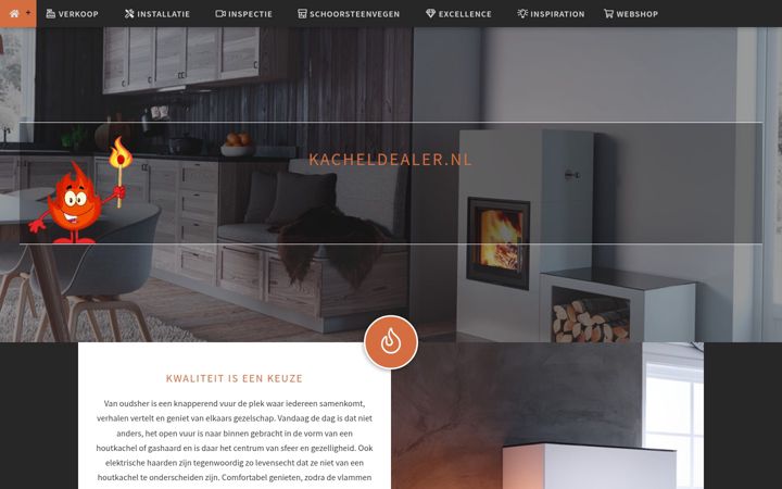 Screenshot of kacheldealer.nl