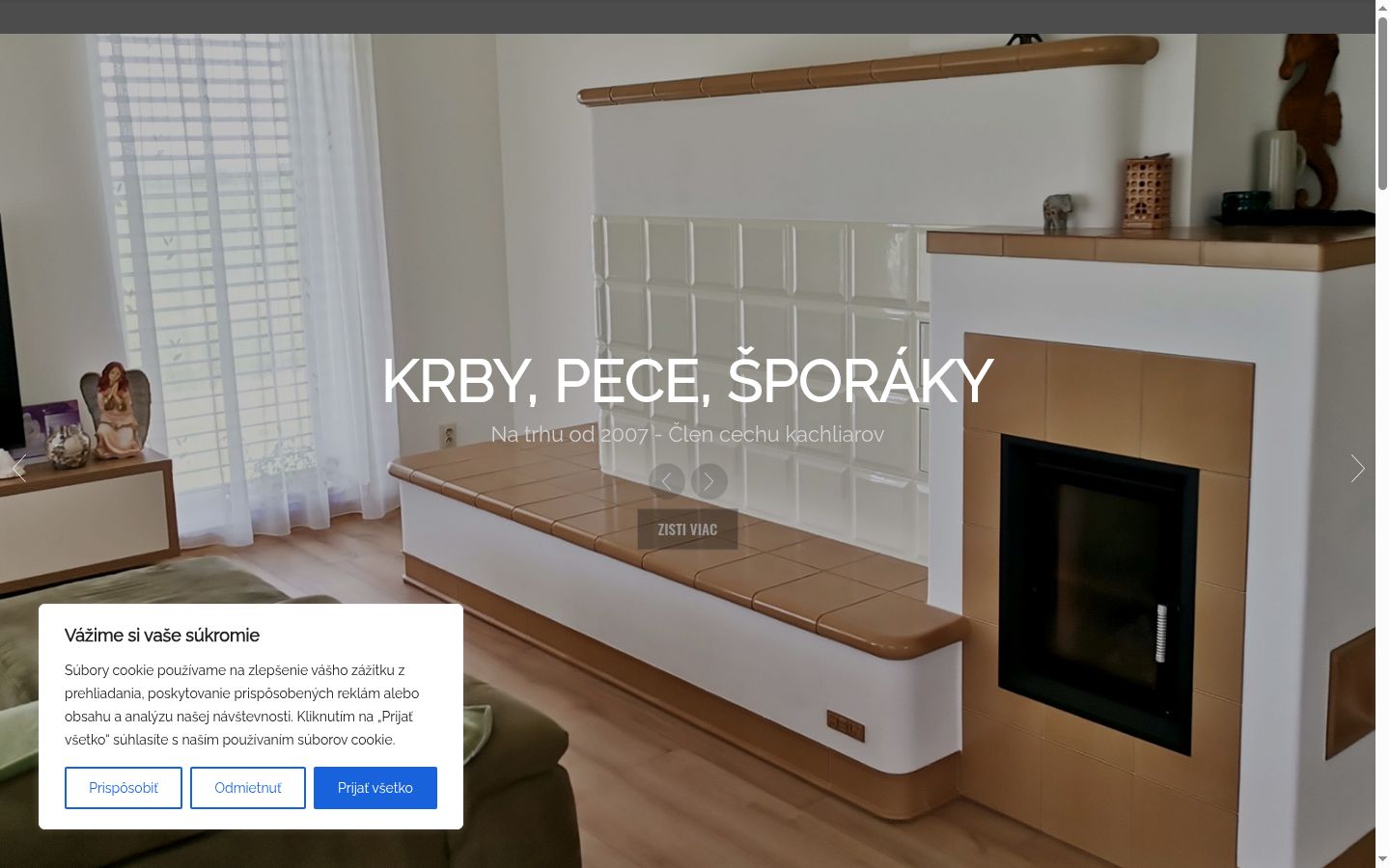 Képernyőkép a bármilyen interakció előtt megjelenő hozzájárulási bannerről