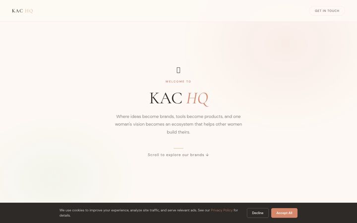 Screenshot of kachq.com