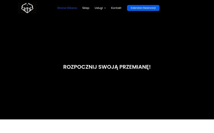 Screenshot of kacpersajdowski.pl